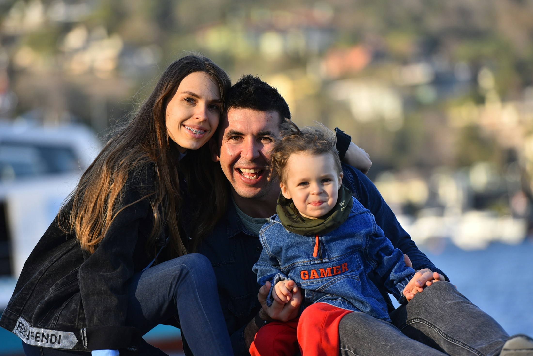 Family spending meaningful time together