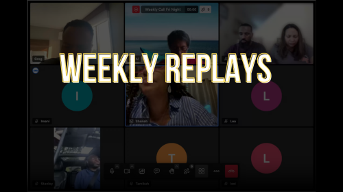 Weekly Call Replays